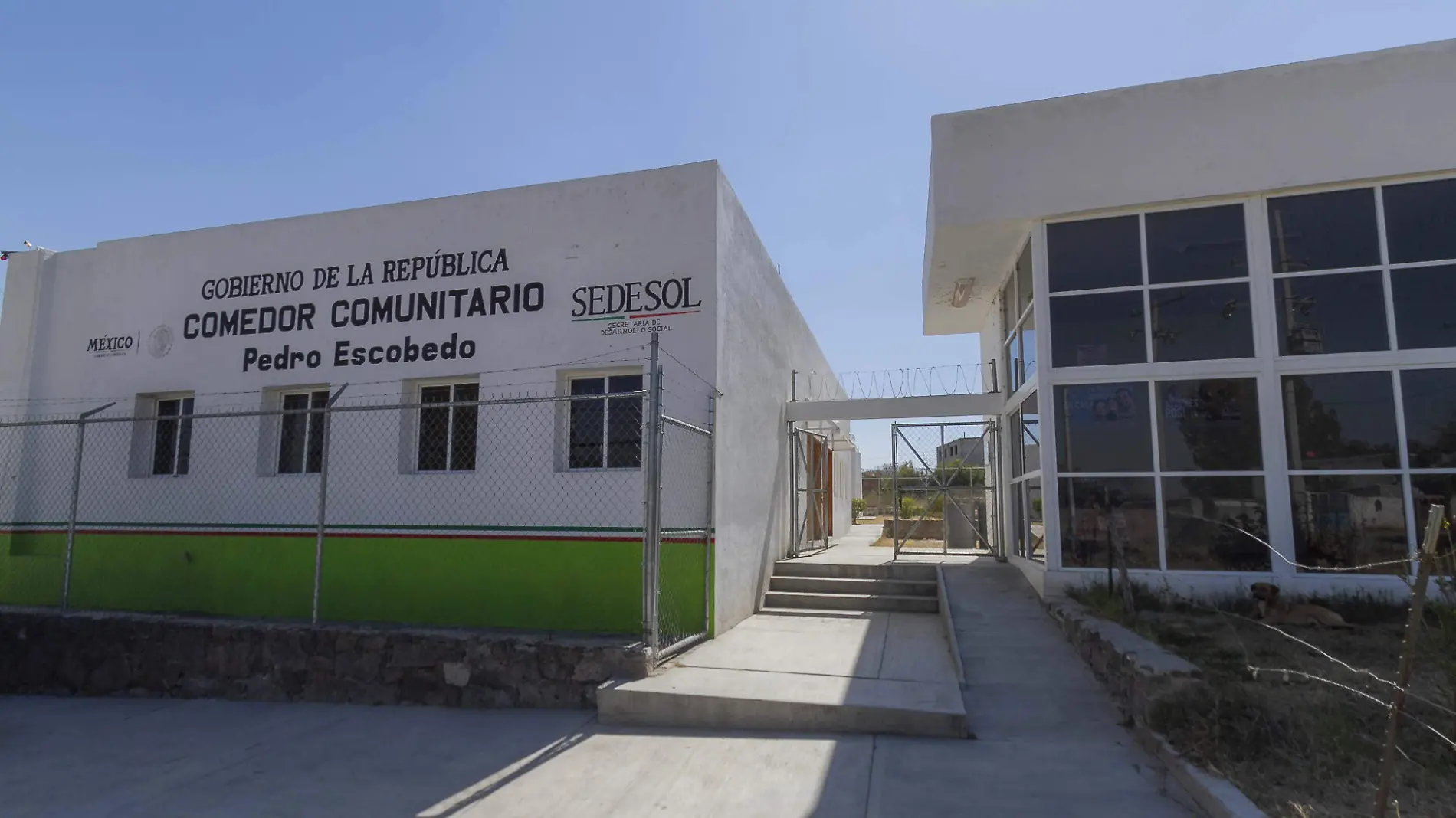 Cierran comedores comunitarios de Sedesol en Pedro Escobedo. Foto César Ortiz